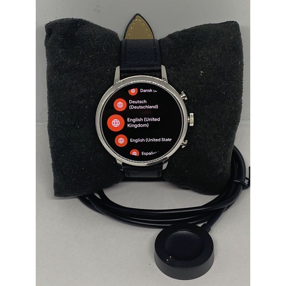 Fossil Gen 4 Authentic Digital Dial Smart Watch Custom Band FTW6014 AB457
